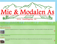 Tablet Screenshot of mieogmodalen.blogspot.com