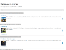 Tablet Screenshot of escenaenelmar.blogspot.com