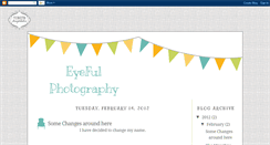 Desktop Screenshot of eyeful-photography.blogspot.com