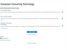 Tablet Screenshot of computerconsultingtechnology.blogspot.com