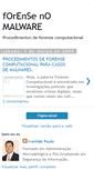 Mobile Screenshot of forensenomalware.blogspot.com
