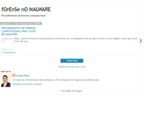 Tablet Screenshot of forensenomalware.blogspot.com