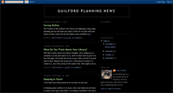 Desktop Screenshot of guilfordplanningnews.blogspot.com