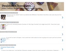 Tablet Screenshot of desideriochocolates.blogspot.com