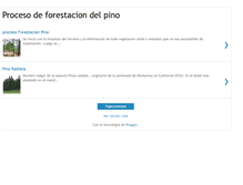 Tablet Screenshot of forestacionpino.blogspot.com