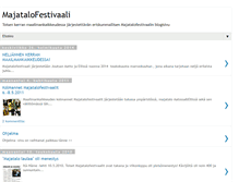 Tablet Screenshot of majatalofestivaali.blogspot.com