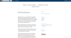 Desktop Screenshot of christian-artists.blogspot.com