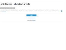 Tablet Screenshot of christian-artists.blogspot.com
