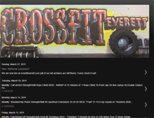 Tablet Screenshot of evercrossfit.blogspot.com