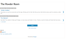 Tablet Screenshot of dhthepowderroom.blogspot.com