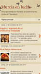 Mobile Screenshot of murciaenlucha.blogspot.com