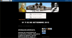 Desktop Screenshot of encuentroenotuzco.blogspot.com