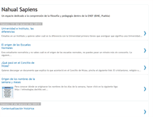Tablet Screenshot of nahualsapiens.blogspot.com