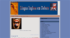 Desktop Screenshot of debatendolinguainglesa.blogspot.com