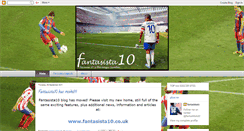 Desktop Screenshot of fantasista10.blogspot.com