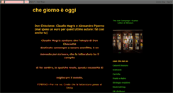 Desktop Screenshot of chegiornooggi.blogspot.com