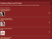 Tablet Screenshot of fashion-styles-trends.blogspot.com