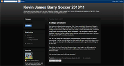 Desktop Screenshot of kevinjamesbarry.blogspot.com