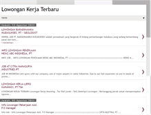 Tablet Screenshot of lowongan-kerja-terbaru-ind.blogspot.com