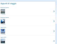 Tablet Screenshot of gina-appuntidiviaggio.blogspot.com