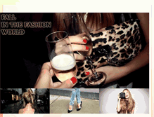 Tablet Screenshot of fallinthefashionworld.blogspot.com