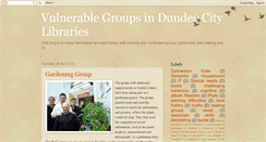 Desktop Screenshot of libraryvulnerablegroups.blogspot.com