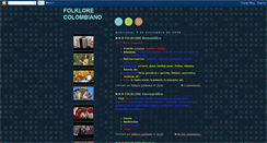 Desktop Screenshot of folklorecolombia.blogspot.com