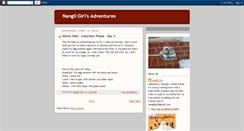 Desktop Screenshot of nangilgirladventures.blogspot.com