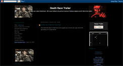 Desktop Screenshot of death-race--trailer.blogspot.com