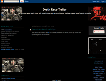 Tablet Screenshot of death-race--trailer.blogspot.com