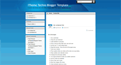Desktop Screenshot of itheme2left.blogspot.com