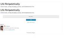 Tablet Screenshot of peripateticlis.blogspot.com