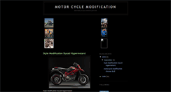 Desktop Screenshot of motorcycle-modified.blogspot.com