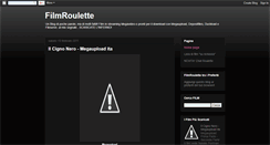 Desktop Screenshot of filmroulette.blogspot.com