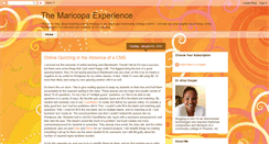 Desktop Screenshot of maricopatech.blogspot.com