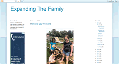 Desktop Screenshot of expandingthefams.blogspot.com