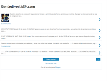 Tablet Screenshot of gente-divertida.blogspot.com