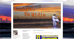 Desktop Screenshot of litoralnamidia.blogspot.com