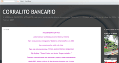 Desktop Screenshot of corralitobancario.blogspot.com