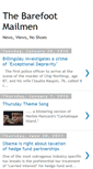 Mobile Screenshot of barefootmailmen.blogspot.com