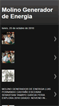 Mobile Screenshot of generadordeaguayenergia.blogspot.com