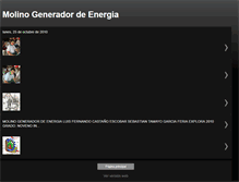 Tablet Screenshot of generadordeaguayenergia.blogspot.com