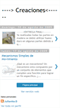 Mobile Screenshot of creacionesme.blogspot.com