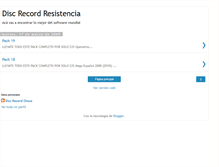 Tablet Screenshot of discrecord-chaco.blogspot.com