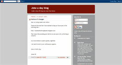 Desktop Screenshot of dailyajoke.blogspot.com