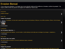 Tablet Screenshot of evasionbonsai.blogspot.com