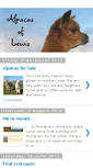 Mobile Screenshot of alpacasoflewis.blogspot.com