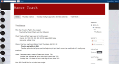 Desktop Screenshot of manortrack.blogspot.com
