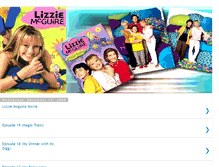 Tablet Screenshot of lizzie-mcguire-series.blogspot.com