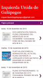 Mobile Screenshot of izquierdaunidagalapagos.blogspot.com